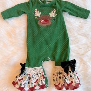 Ricrac and Ruffles Romper